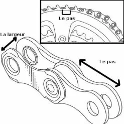 Point Chaîne Pour Vélo 5/6/7 Vitesses Traitement Antirouille -Sram Soldes chaine pour velo 5 6 7 vitesses traitement antirouille full 4