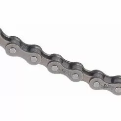YBN Chain Chaine Pour Vélo Mono Vitesse 1/2 X 1/8 124 Maillons