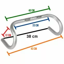 Cintre De Route Traditionnel En Aluminium Zoom 6 Cintre De Route Traditionnel En Aluminium Zoom -Sram Soldes cintre de route traditionnel en aluminium zoom full 2