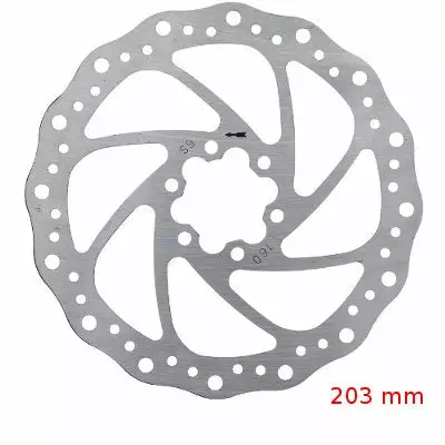 Brakco Disque De Frein Pour Vélo En Acier 160/180/203 Mm 8 Brakco Disque De Frein Pour Vélo En Acier 160/180/203 Mm – Image 6