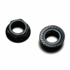 Brandless Ecrous à Embase Crantée Pour Axe De Pédalier Vélo - Les 2