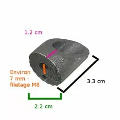 Ergotec-Humpert Expandeur Cylindrique Pour Plongeur De Potence Vélo M8 Ergotec -Sram Soldes expandeur cylindrique pour plongeur de potence velo m8 ergotec full 3
