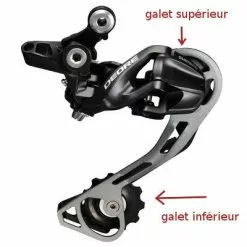 Galets De Dérailleur Shimano 5/6/7/8V -Sram Soldes galets de derailleur shimano 5 6 7 8v full 4