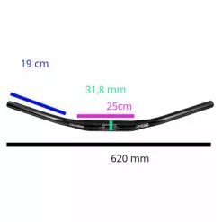 Ergotec-Humpert Guidon Vélo Femme Large Noir Lady Town Ergotec -Sram Soldes guidon velo femme large noir lady town ergotec full 3