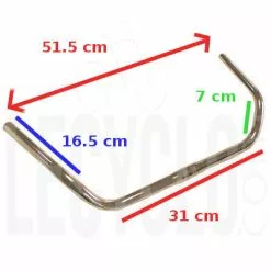 Ergotec-Humpert Guidon Vélo Hollandais Dos Droit Englischer Bugel Ergotec -Sram Soldes guidon velo hollandais dos droit englischer bugel ergotec full 6