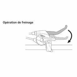 Levier De Vélo Frein Et Dérailleur 7 Vitesses Shimano -Sram Soldes levier de velo frein et derailleur 7 vitesses shimano full 4