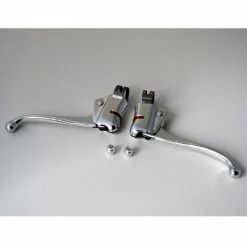 Leviers De Frein Vintage De Vélo DC135 Dia-Compe Couleur Argent -Sram Soldes leviers de frein vintage de velo dc135 dia compe full 3