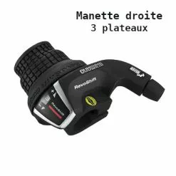 Paire De Manettes Tournantes Revoshift 3x7 Tourney Shimano -Sram Soldes paire de manettes tournantes revoshift 3x7 tourney shimano full 2