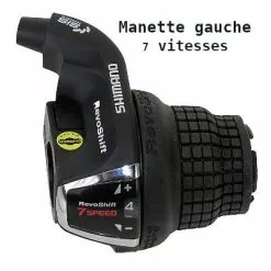 Paire De Manettes Tournantes Revoshift 3x7 Tourney Shimano -Sram Soldes paire de manettes tournantes revoshift 3x7 tourney shimano full 3