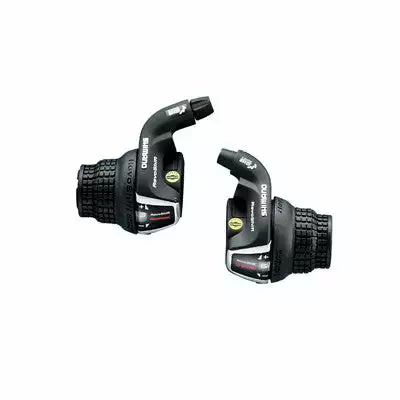 Paire De Poignées Rotatives Vélo 3x6V RevoShift Tourney Shimano 3 Paire De Poignées Rotatives Vélo 3x6V RevoShift Tourney Shimano