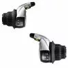 Paire De Poignées Tournantes Revoshift 3x7 Gris Tourney Shimano -Sram Soldes paire de poignees tournantes revoshift 3x7 gris tourney shimano full