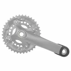 M-Wave Paire De Protections De Manivelles De Pédalier - Noir -Sram Soldes paire de protections de manivelles de pedalier noir full 5