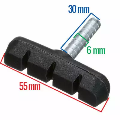 Brandless Patin De Frein Monobloc Cantilever 55 Mm - Par 2 7 Brandless Patin De Frein Monobloc Cantilever 55 Mm - Par 2 – Image 5