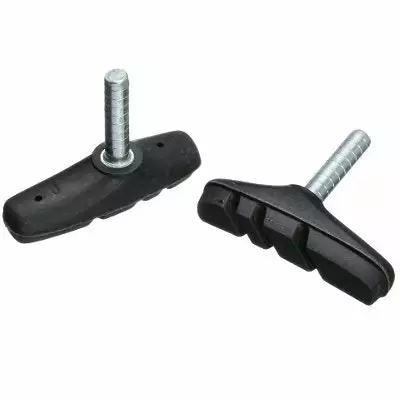 Brakco Patins Cantilever 60 Mm Pour Frein Vélo - La Paire 3 Brakco Patins Cantilever 60 Mm Pour Frein Vélo - La Paire