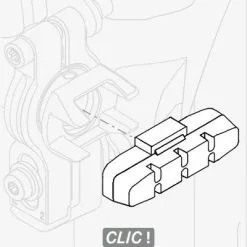 Patins De Freins Hydrauliques Magura HS11/HS33 Revêtement Rouge -Sram Soldes patins de freins hydrauliques magura hs11 hs33 revetement rouge full 3