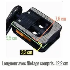 Maxxus Pédales Pliables Antidérapantes Pour Vélo - La Paire 9 Maxxus Pédales Pliables Antidérapantes Pour Vélo - La Paire -Sram Soldes pedales pliables antiderapantes pour velo la paire full 4