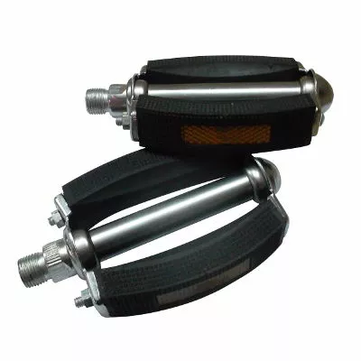 Messingschlager Pédales Vintage Rubber Pour Vélo 3 Messingschlager Pédales Vintage Rubber Pour Vélo