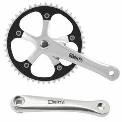 Mighty Pédalier Vélo Mono Plateau Pour Single Speed Et Fixie