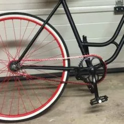 Messingschlager Pédalier Vélo Vintage Noir Singlespeed 44 Dents Pour Axe Carré -Sram Soldes pedalier velo vintage noir singlespeed 44 dents pour axe carre full 3