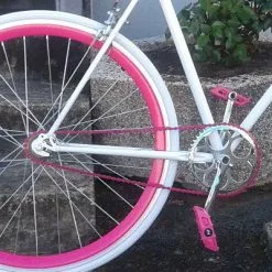 Messingschlager Pédalier Vintage Mono Plateau à Clavette -Sram Soldes pedalier vintage mono plateau a clavette full 4