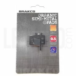 Brakco Plaquettes Organiques Pour Frein à Disque Vélo AVID Juicy -Sram Soldes plaquettes organiques pour frein a disque velo avid juicy full 6