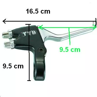 TY Brake Poignée Vélo Droite Avec Commande Pour Frein Avant Et Arrière 5 TY Brake Poignée Vélo Droite Avec Commande Pour Frein Avant Et Arrière – Image 3