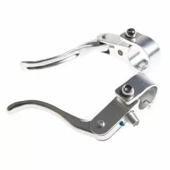 Poignées Frein Vélo Supplémentaires B Levers Crosstop BLB Argent