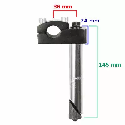 Potence Plongeur Pour Vélo BMX ZOOM 5 Potence Plongeur Pour Vélo BMX ZOOM – Image 3