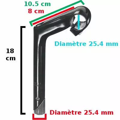 Ergotec-Humpert Potence Plongeur Vintage Tube 25.4 Vélo Vintage Eagle Ergotec 4 Ergotec-Humpert Potence Plongeur Vintage Tube 25.4 Vélo Vintage Eagle Ergotec – Image 2