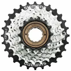 Roue Libre Shimano Tourney 7V MF-TZ510-7 14-28 Argent/noir