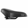 Selle De Vélo Homme Confortable Noire Roomy - Selle Royal -Sram Soldes selle de velo homme confortable noire roomy selle royal full