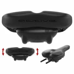 Selle Vélo Randonnée Confortable 602 Ergolux Active 2.0 SQlab -Sram Soldes selle velo confortable 602 argolux sqlab