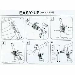 Tube Aheadset à Réglage Rapide En Hauteur Easy Up Satori -Sram Soldes tube aheadset a reglage rapide en hauteur easy up satori full 4